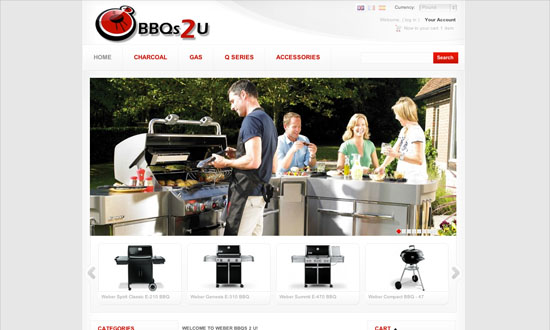 BBQs 2U Ecommerce